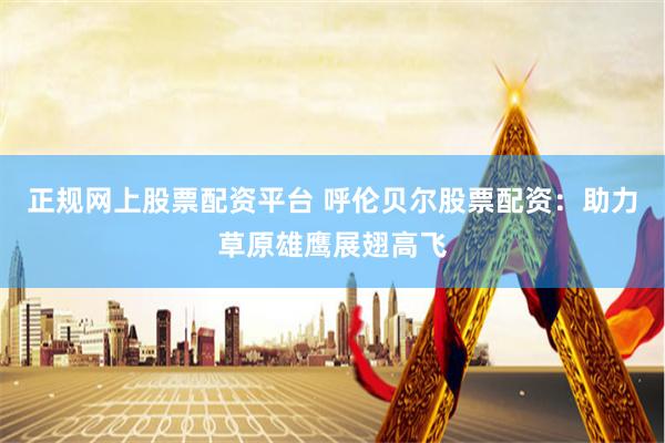 正规网上股票配资平台 呼伦贝尔股票配资：助力草原雄鹰展翅高飞