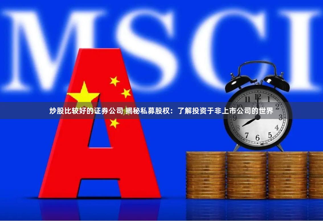 炒股比较好的证券公司 揭秘私募股权：了解投资于非上市公司的世界