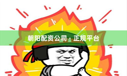 朝阳配资公司 · 正规平台